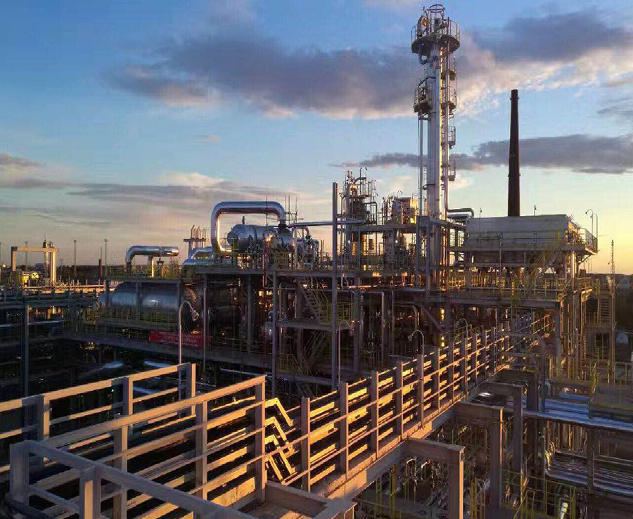 哈薩克斯坦硫化裝置電伴熱項目